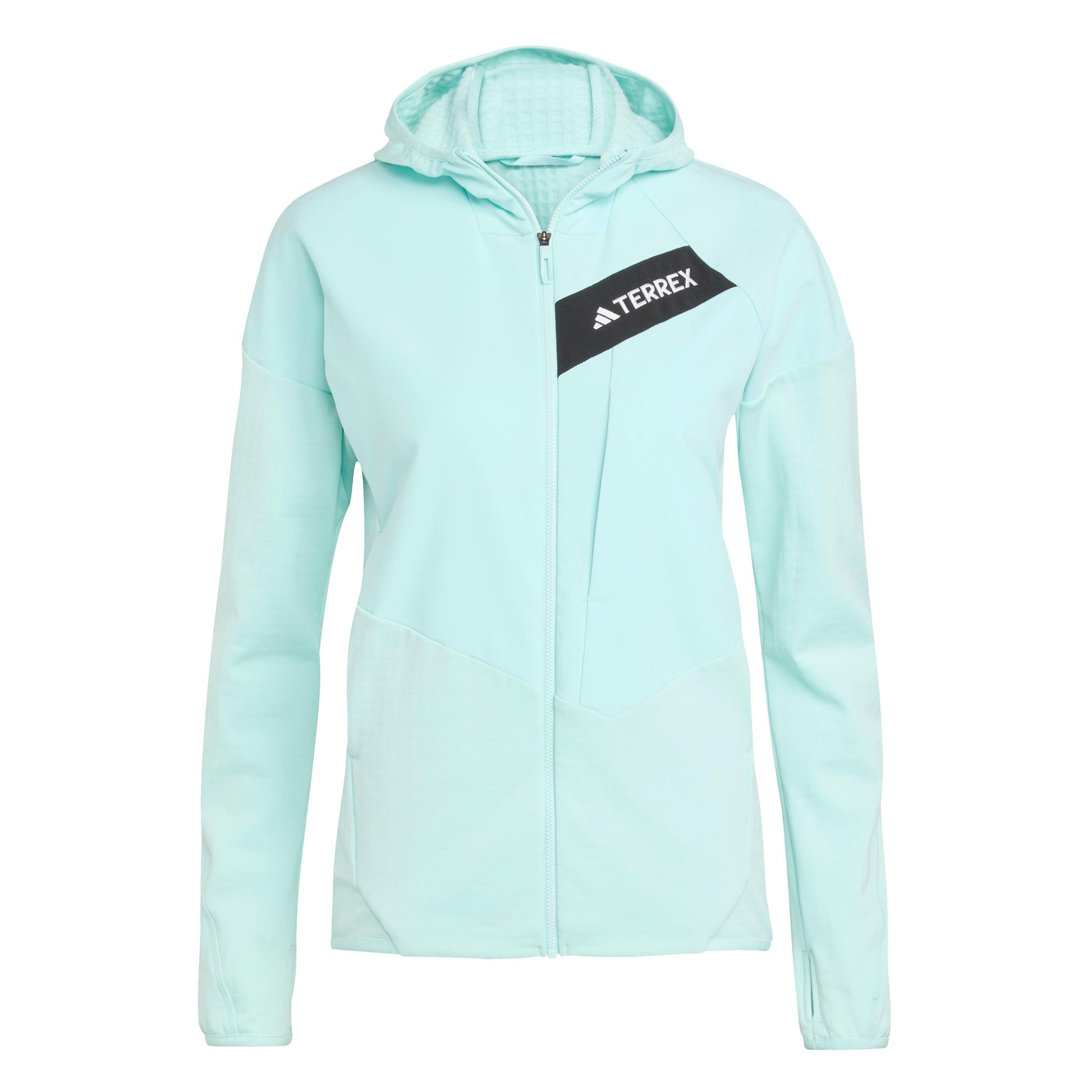 adidas Terrex TRK ClimaWarm Fleece Běžecká Bunda Dámy-Tyrkysová
