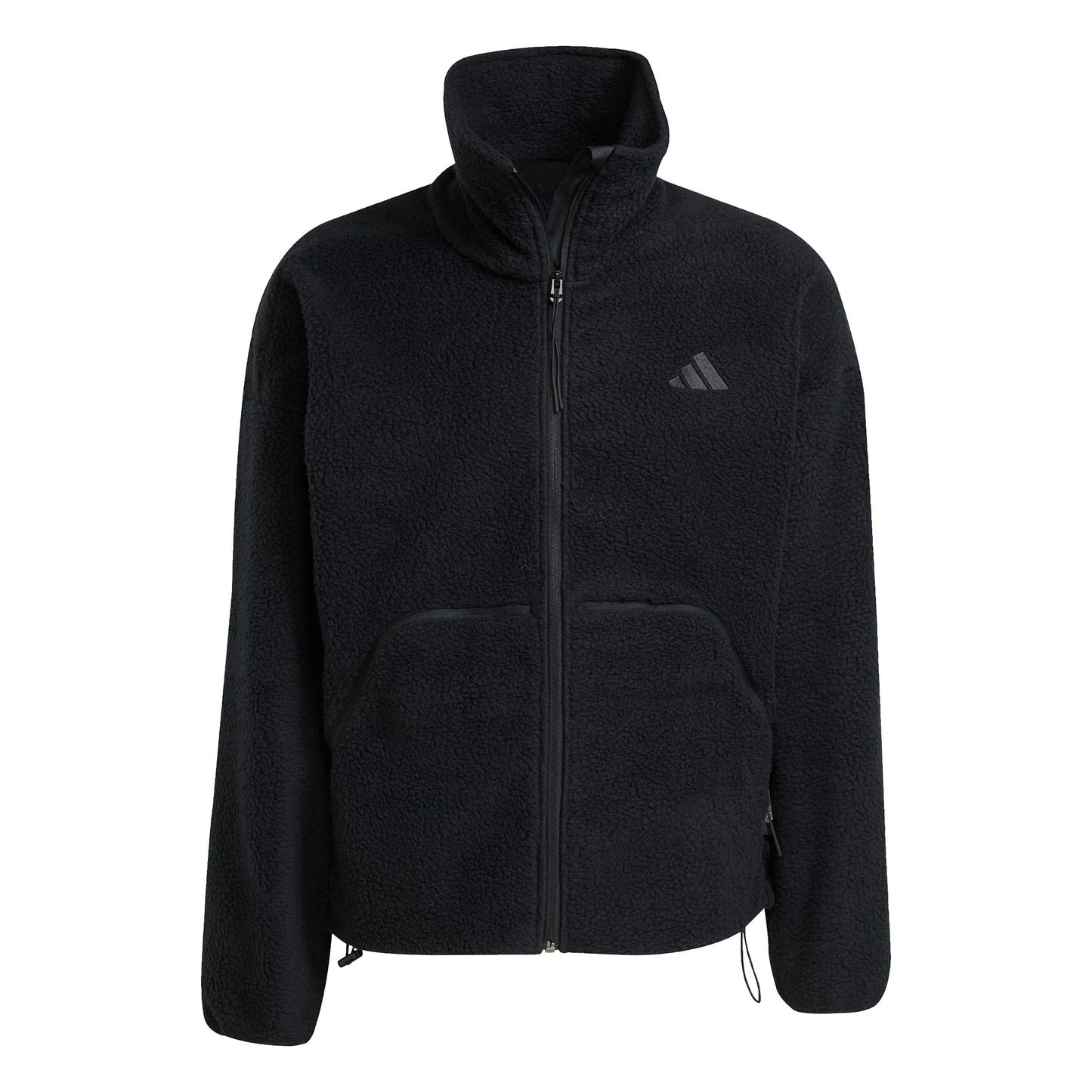 adidas Fleece Full-Zip Tréninková bunda Muži-černá