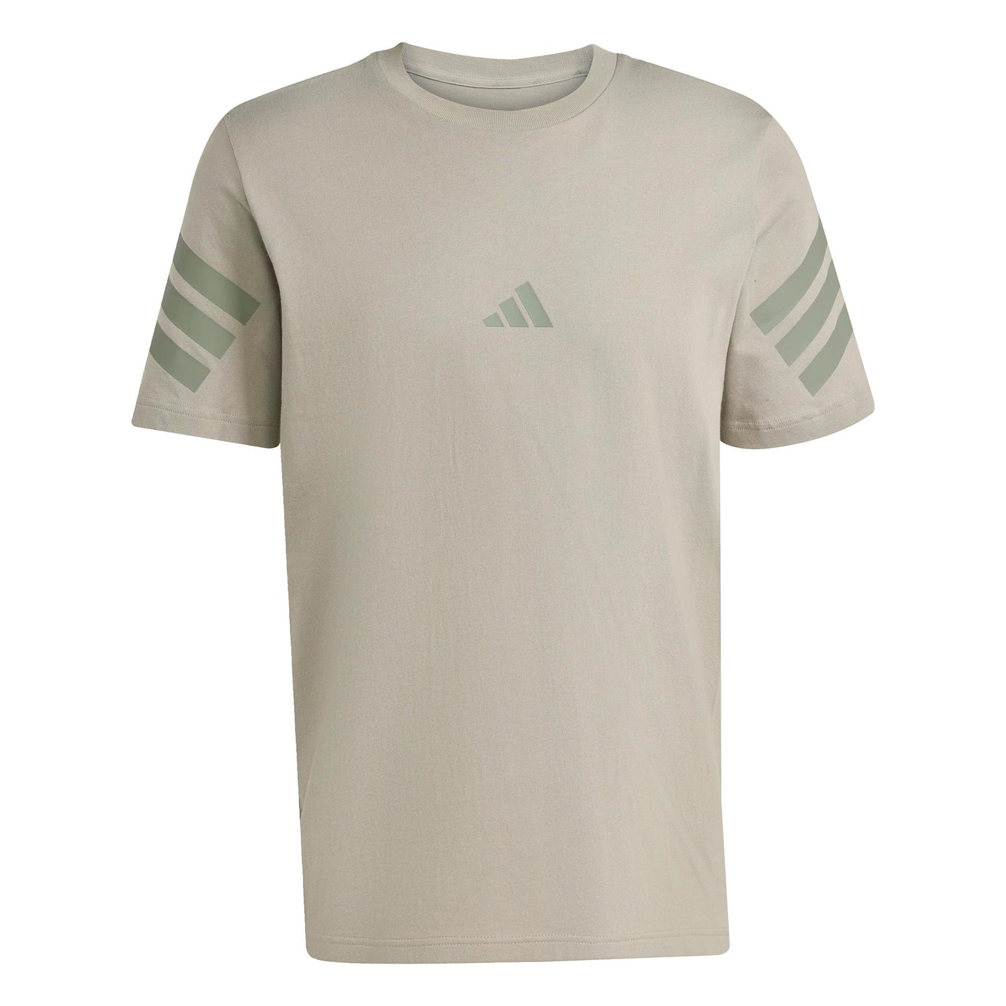 adidas 3Stripes Regular Tričko Muži-béžová