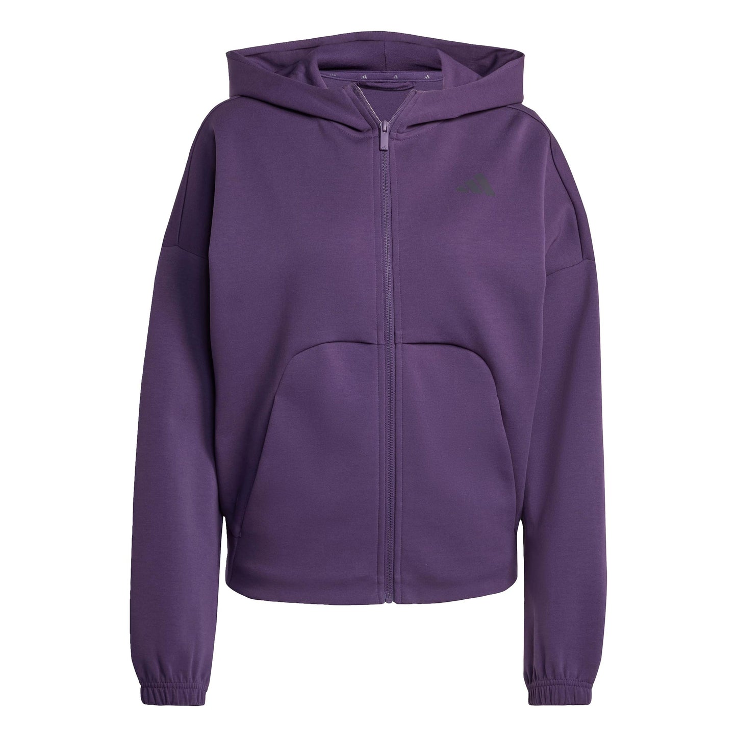 adidas Fit SL Full-Zip Mikina s kapucí Dámy-fialová