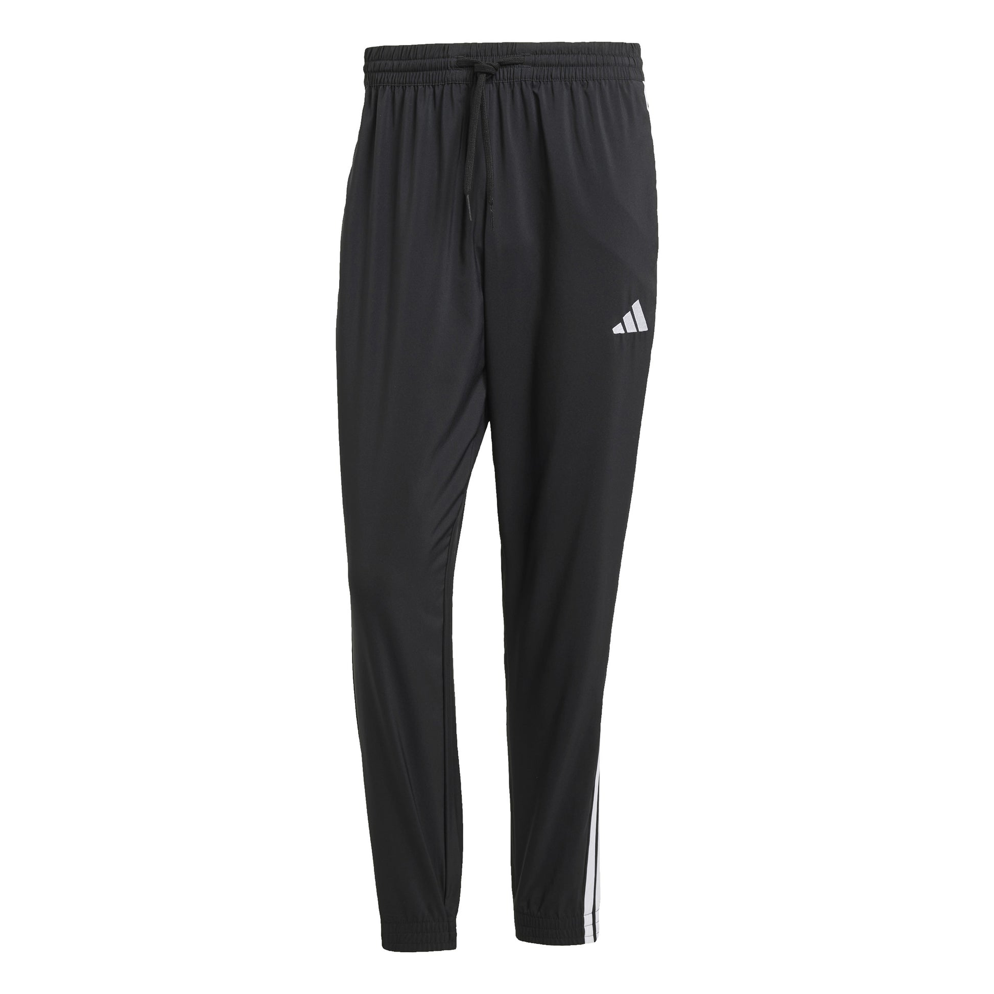 adidas Essentials 3Stripes Woven Tréninkové kalhoty Muži - černá