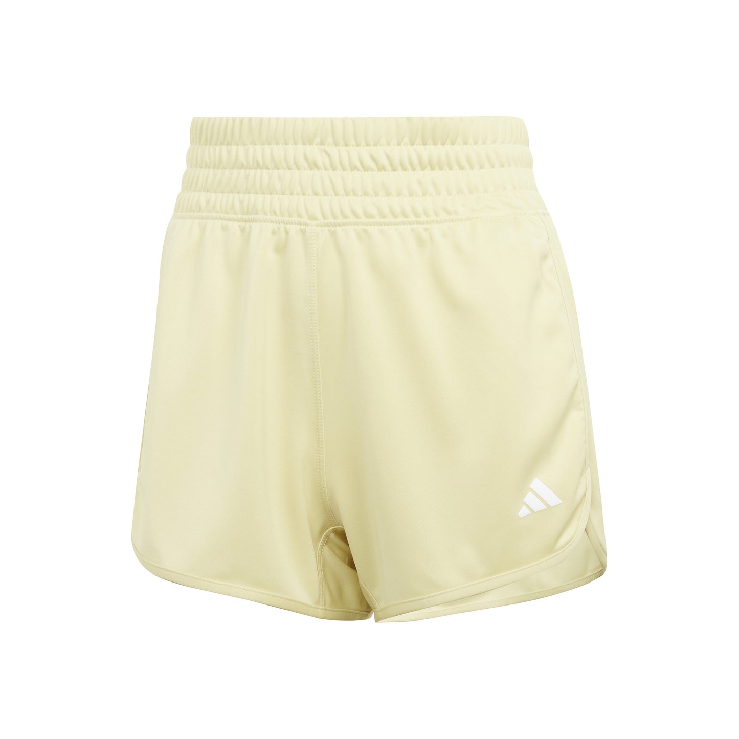 adidas Pacer Knit High 3in Šortky Dámy-Žlutá