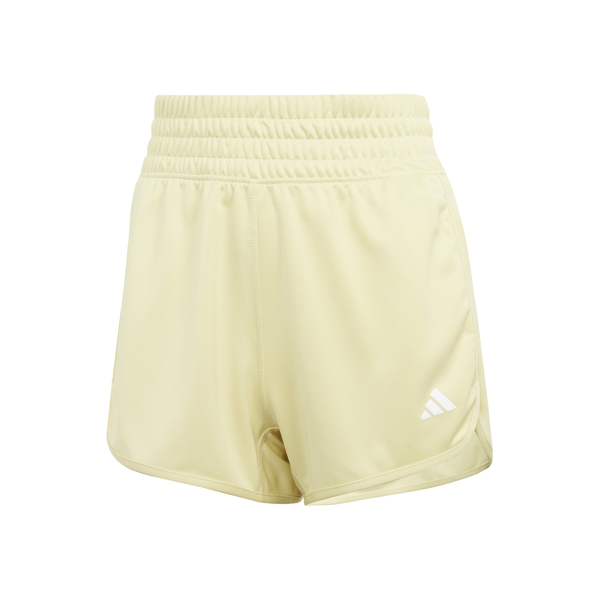 adidas Pacer Knit High 3in Šortky Dámy-Žlutá