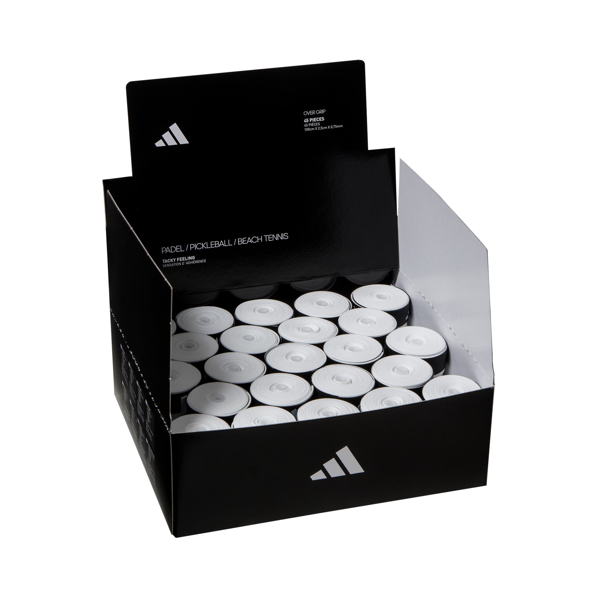 adidas Box of overgrip  45 box - bílá