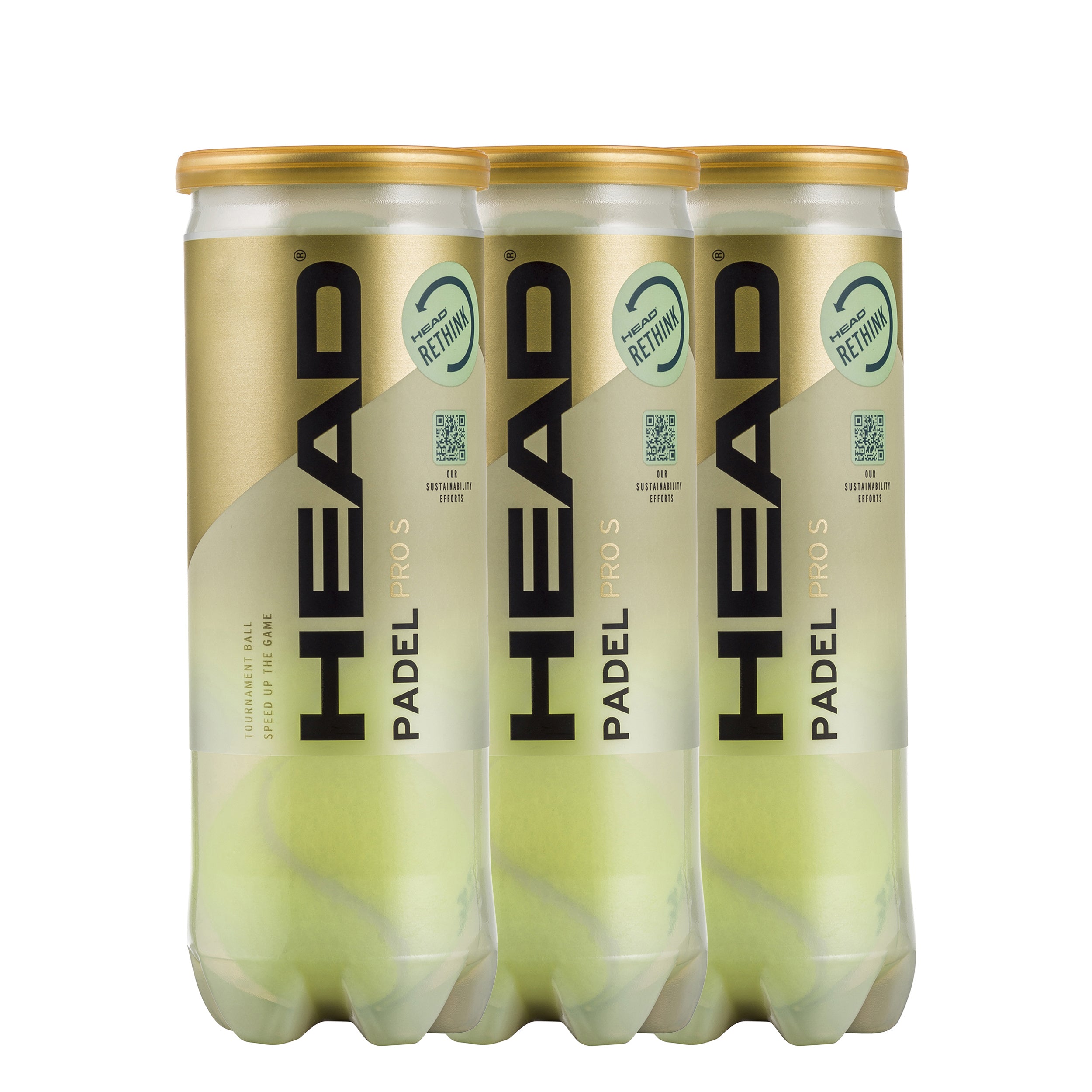 HEAD 3 x 3ks dóze Padel Pro S