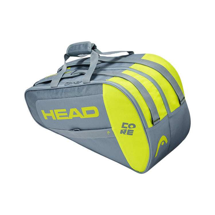 HEAD CORE Combi Taška na padelovou raketu - šedá