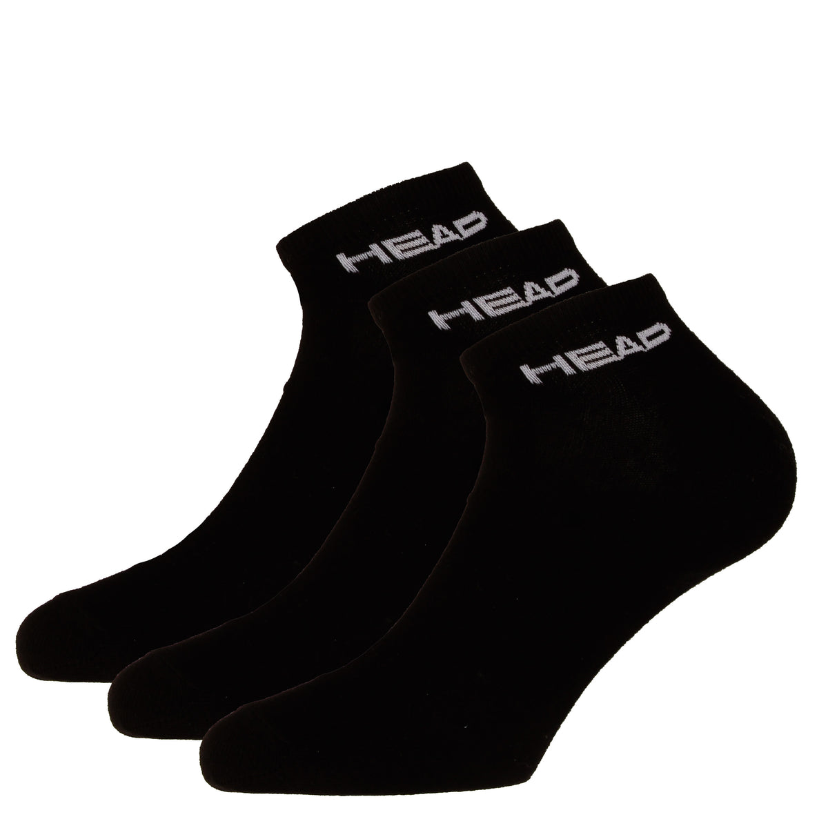 HEAD Sneaker Tenisové ponožky 3ks v baleni Unisex - černá,