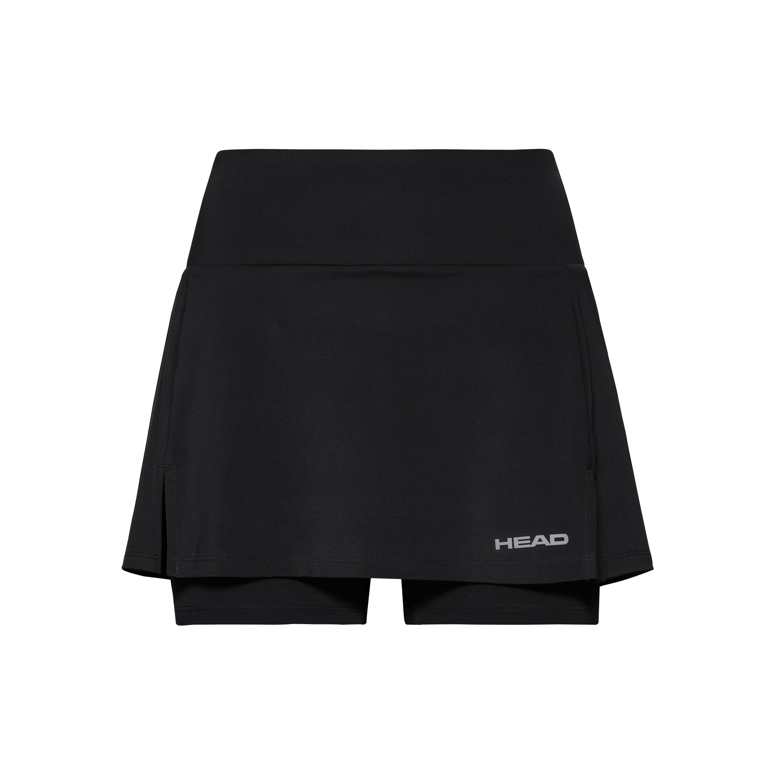 HEAD Club Basic Sukně Dámy-Černá,Stříbrná