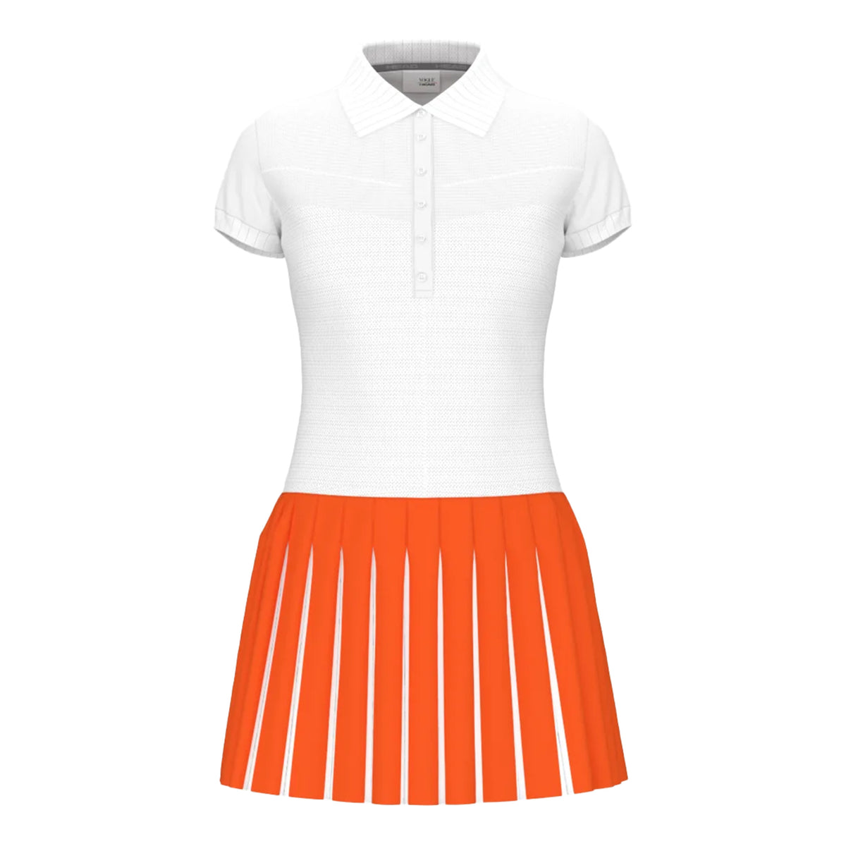 HEAD Vogue Šaty Dámy - bílá, oranžová