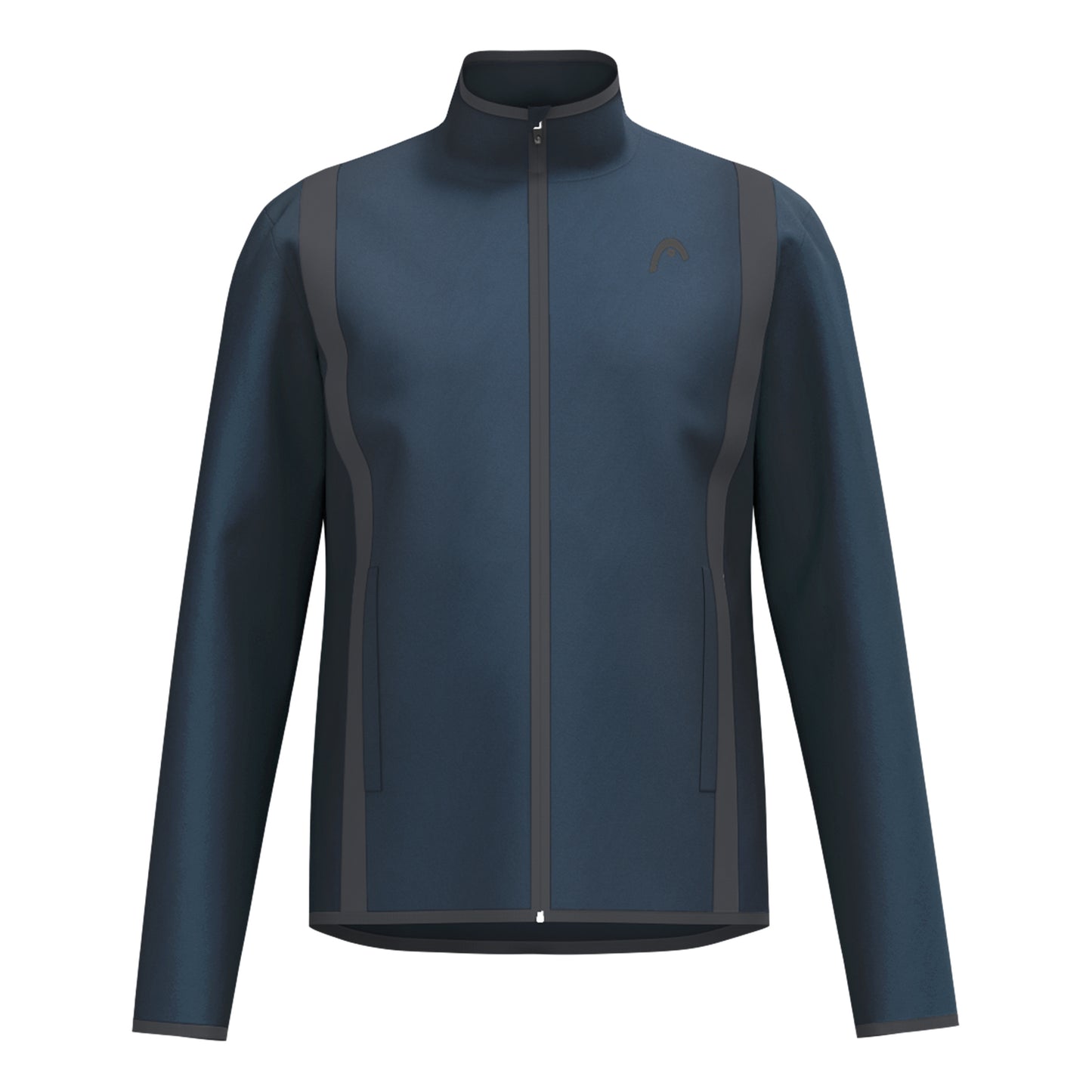 HEAD Club 25 Jacket Men Tréninková Bunda Muži-Tmavě Modrá