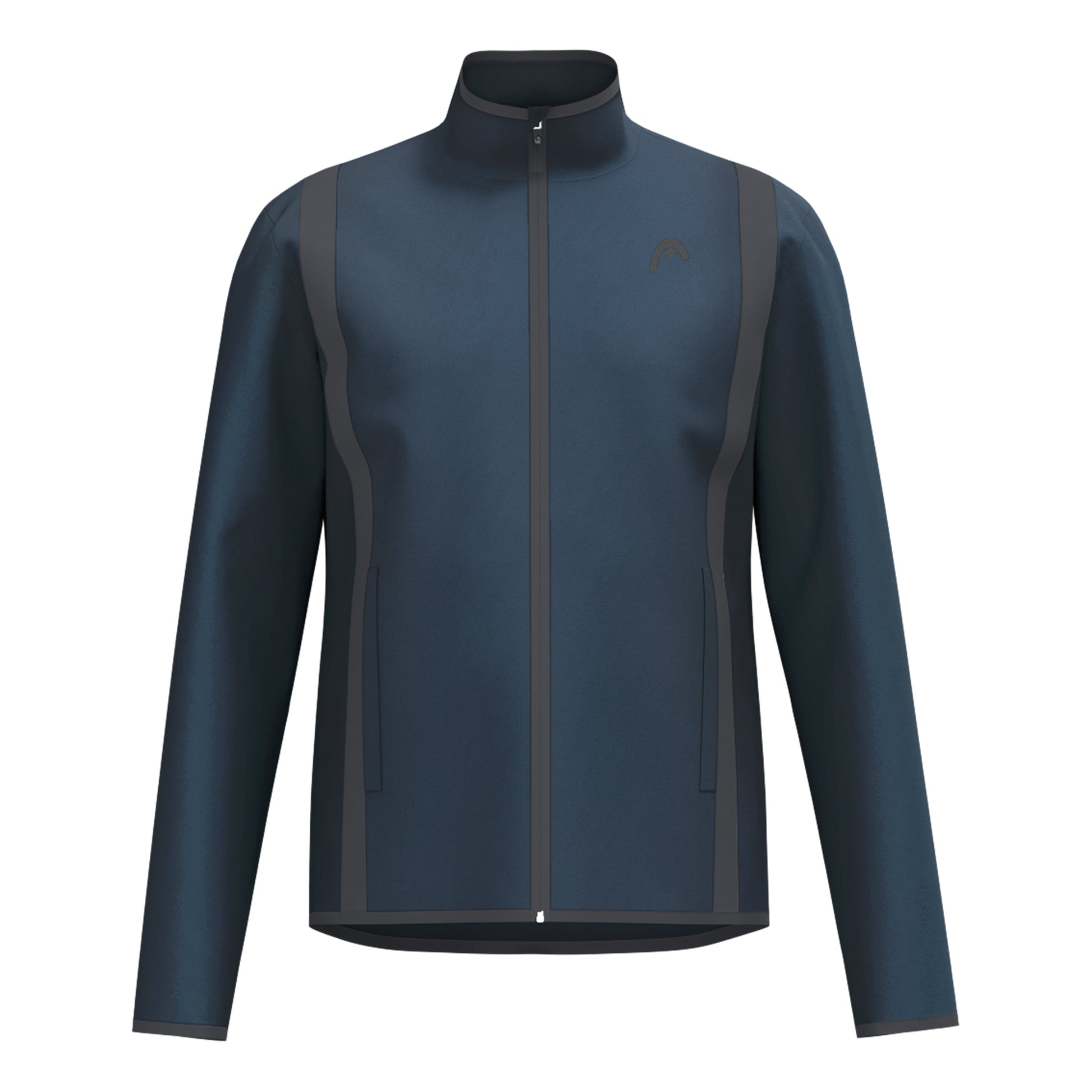 HEAD Club 25 Jacket Men Tréninková Bunda Muži-Tmavě Modrá