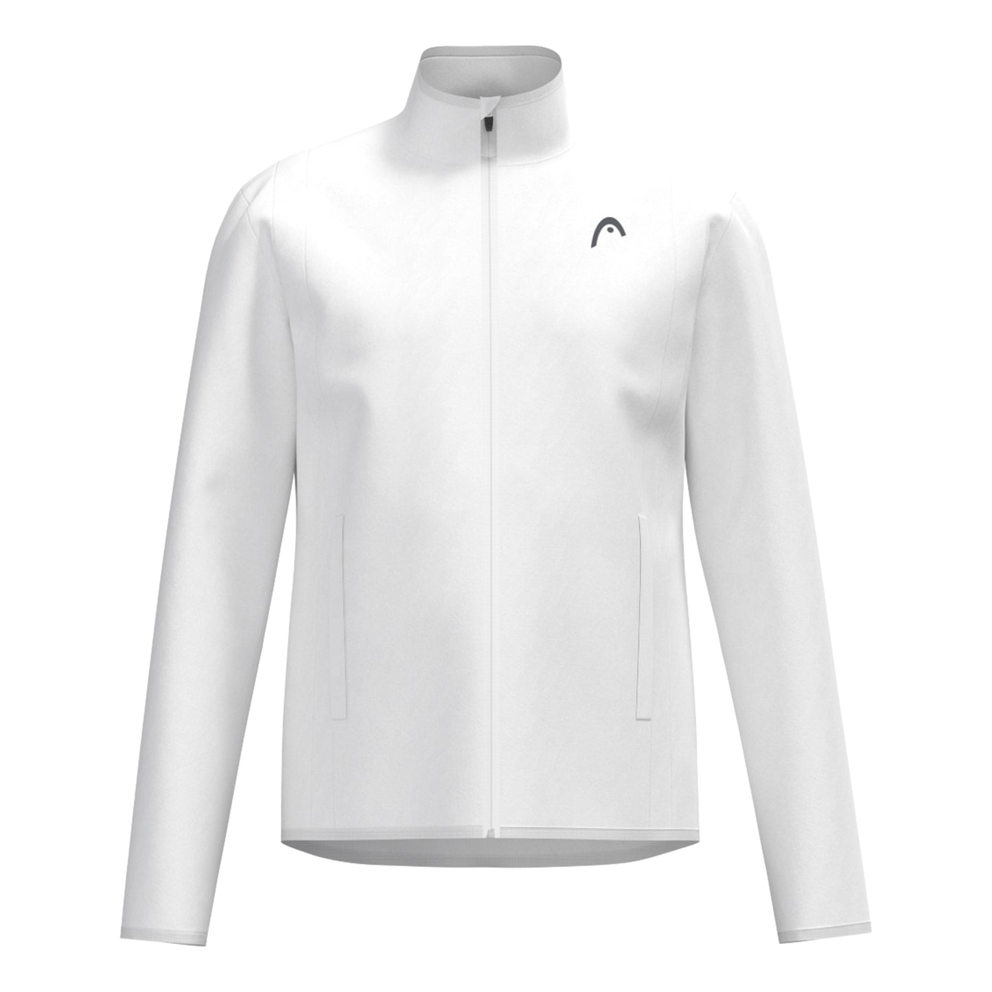 HEAD Club 25 Jacket Men Tréninková Bunda Muži-Bílá