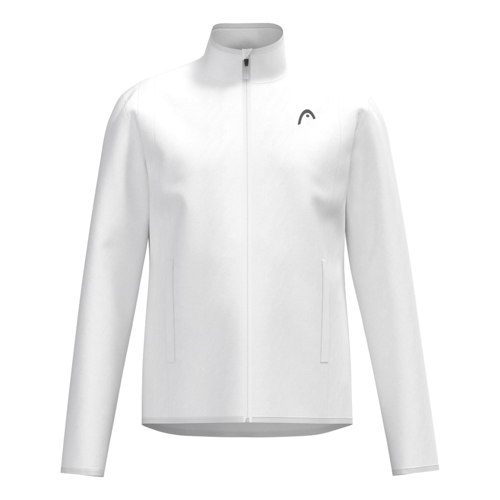 HEAD Club 25 Jacket Men Tréninková Bunda Muži-Bílá