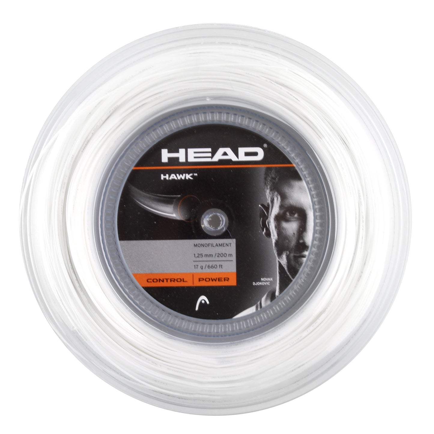 HEAD Hawk Výplet-Role 200m-Bílá