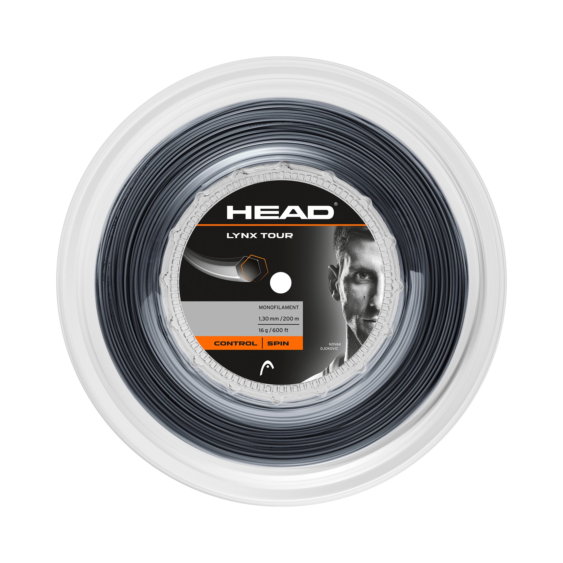 HEAD Lynx Tour Reel Výplet-Role 200m-Černá