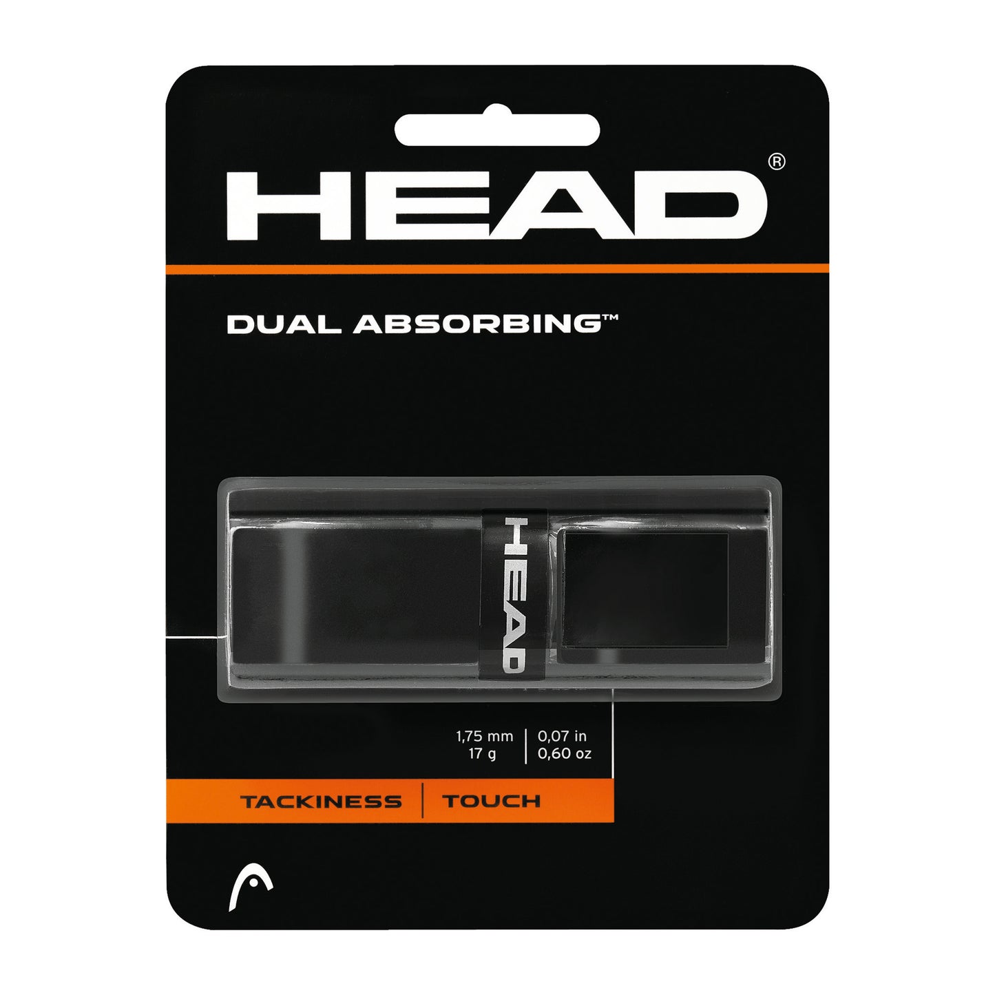 HEAD Dual Absorbing 1ks V Balení-Černá