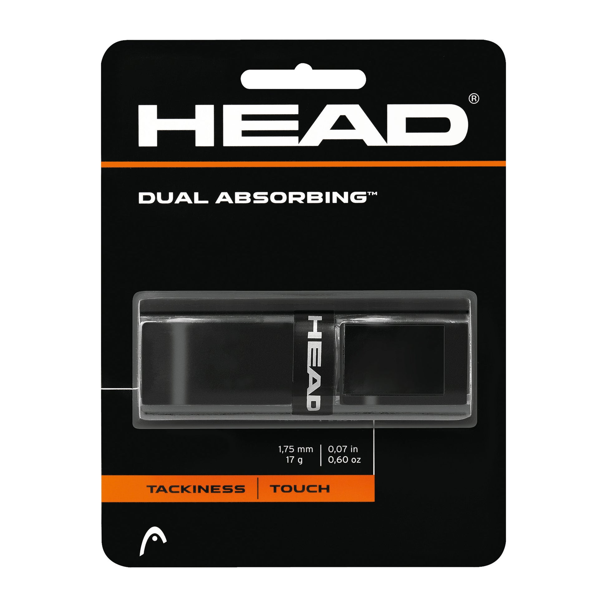HEAD Dual Absorbing 1ks V Balení-Černá