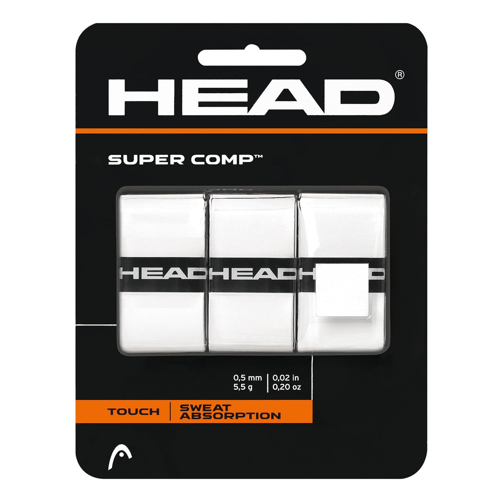 HEAD Super Comp 3ks v baleni - bílá