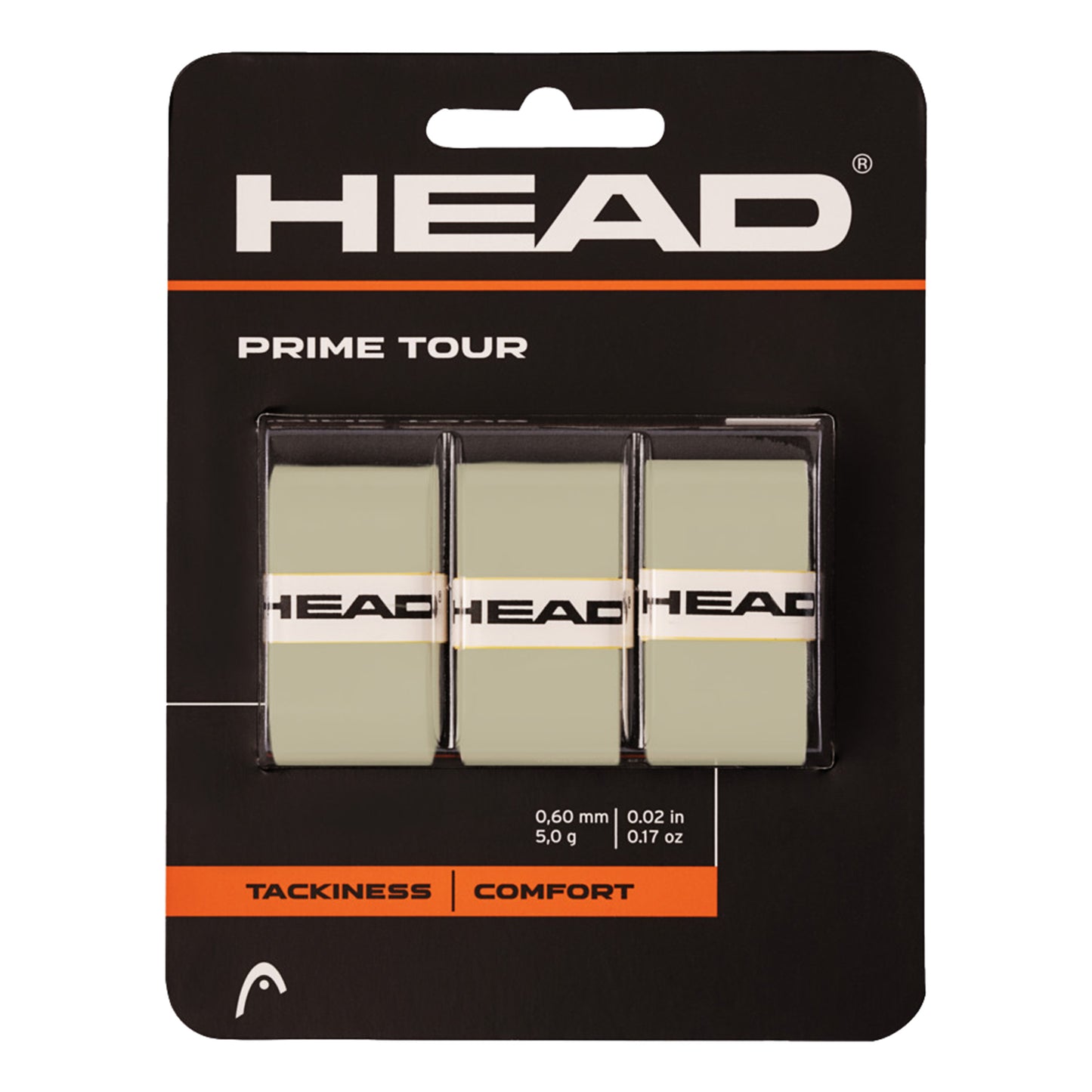 HEAD Prime Tour 3ks v baleni - šedá