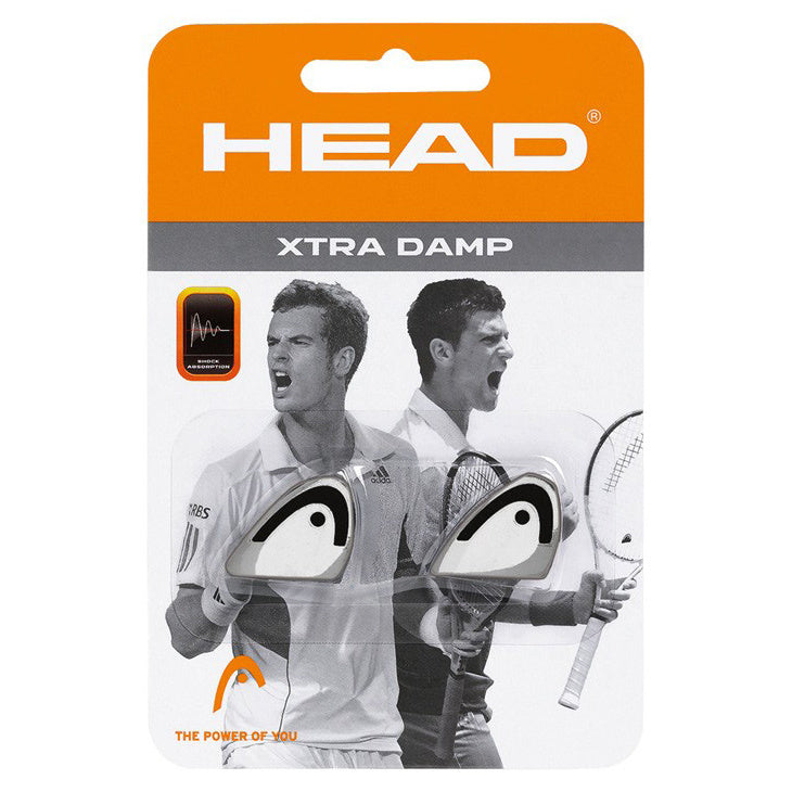 HEAD Xtra Damp Pack Tlumítko Vibrací 2ks V Baleni-Bílá