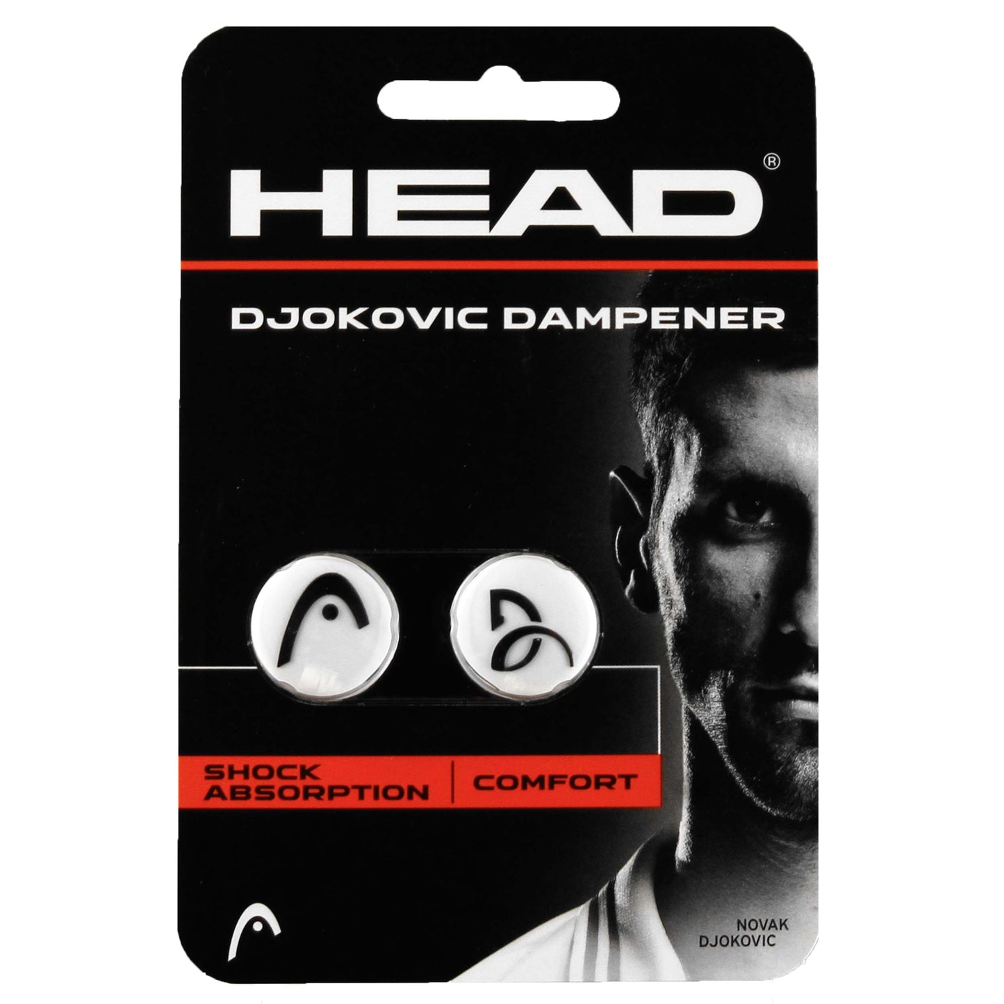 HEAD Tlumítko Vibrací 2ks V Baleni-Bílá
