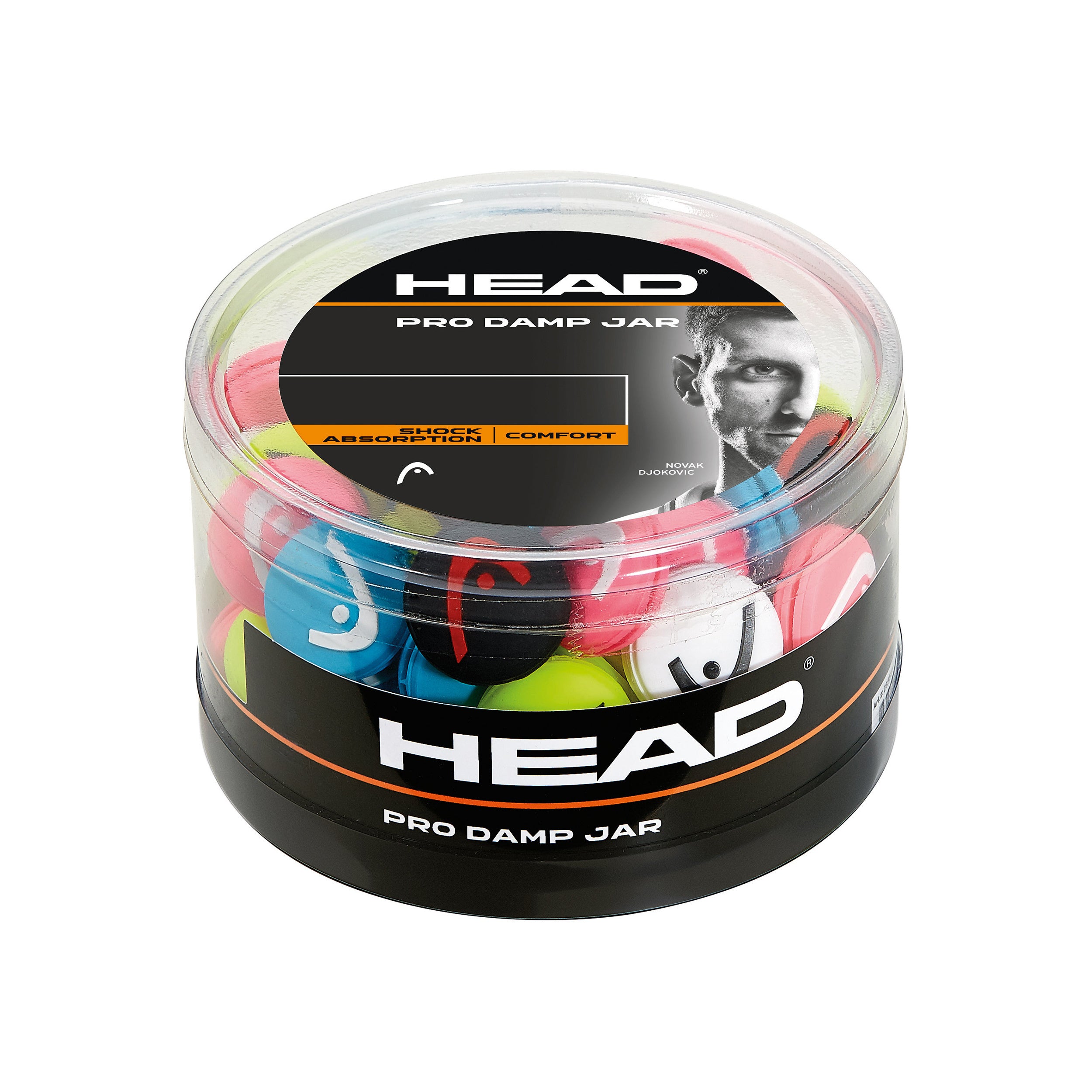 HEAD Pro Damp Mixed Tlumítko Vibrací 70ks V Boxu-Vícebarevné