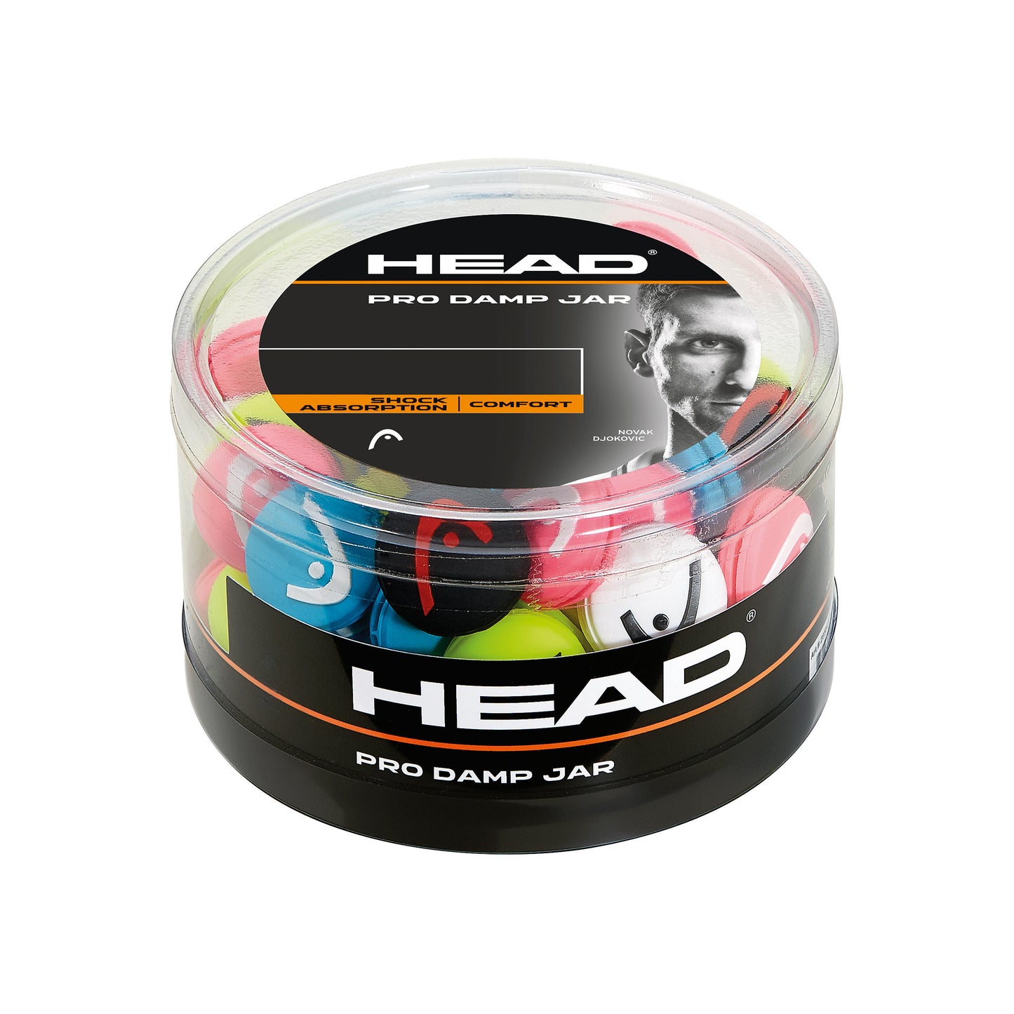 HEAD Pro Damp Mixed Tlumítko Vibrací 70ks V Boxu-Vícebarevné