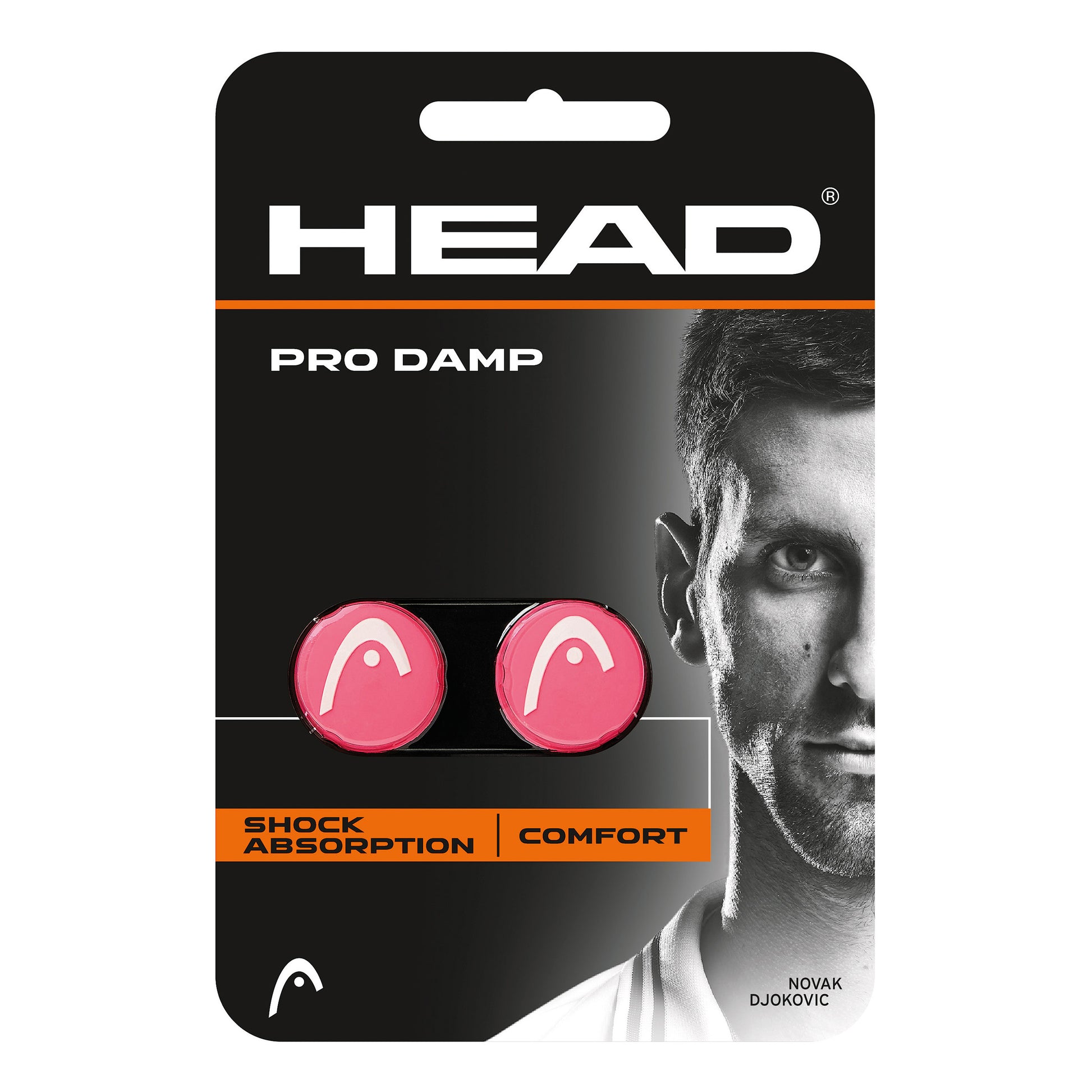 HEAD Pro Damp Tlumítko Vibrací 2ks V Baleni-Růžová