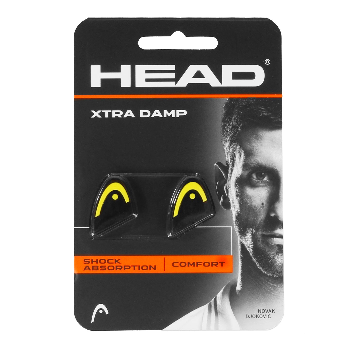HEAD Xtra Tlumítko vibrací Dvojité balení-žlutá