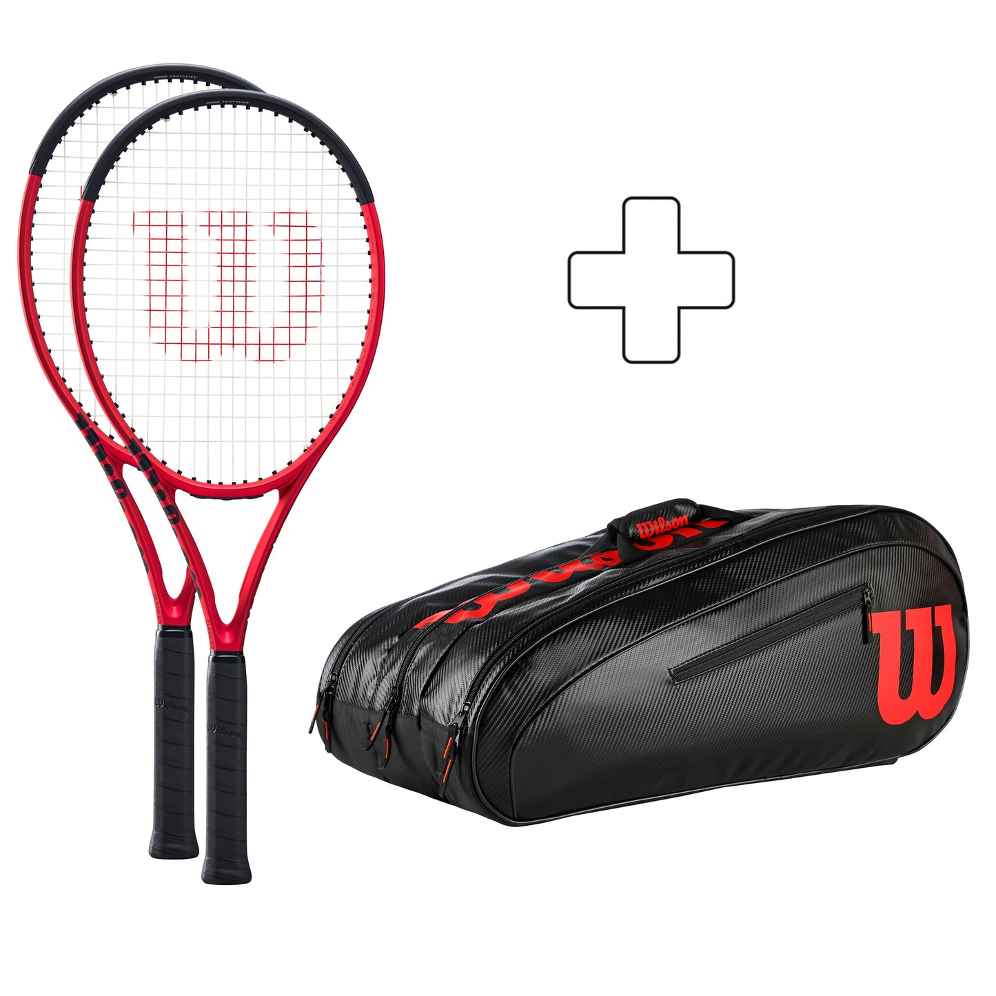 Wilson 2x Clash 100  Pro V2.0 Navíc taška na raketu