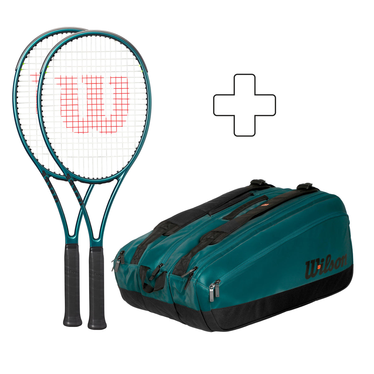 Wilson 2x 98 16X19 v9 Navíc taška na raketu