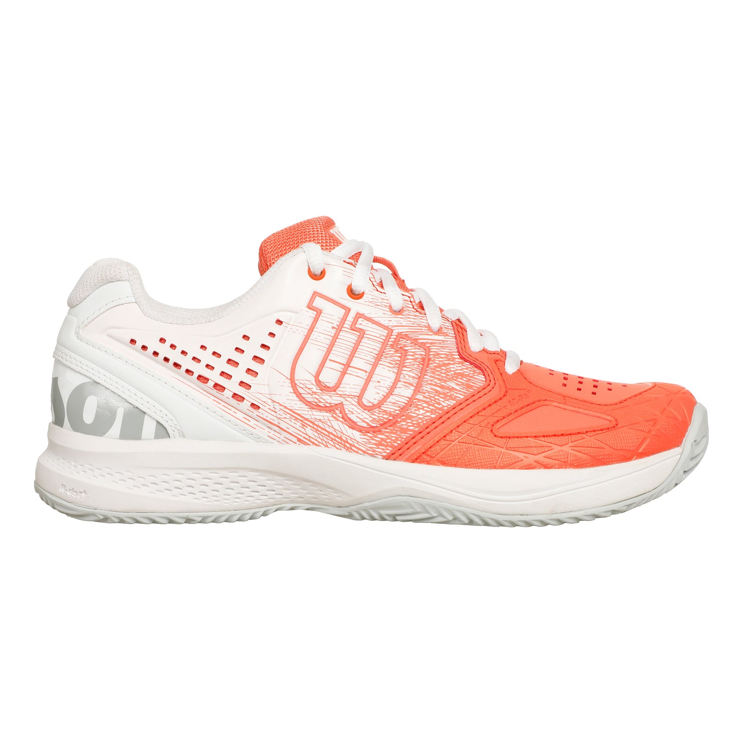 Wilson Kaos Comp 2.0 Obuv Na Antuku Dámy-Bílá,Oranžová