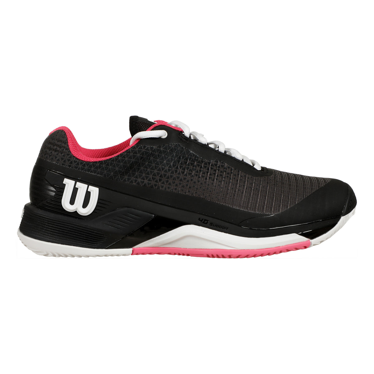 Wilson Rush Pro 4.0 Obuv na antuku Dámy - černá, bílá