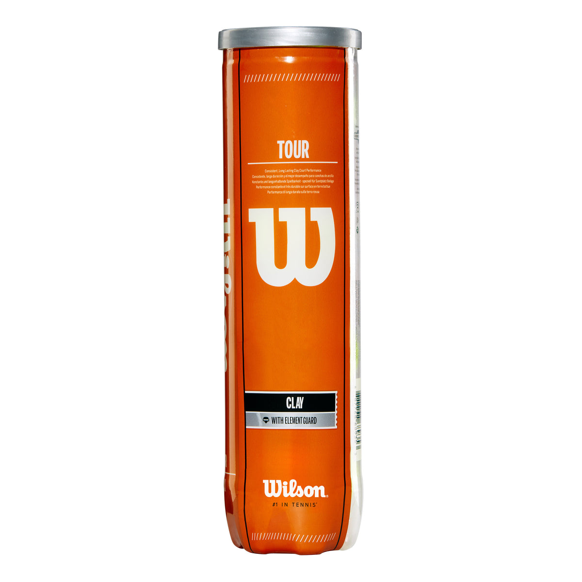 Wilson Tour Clay TBall 4er 4ks v dóze