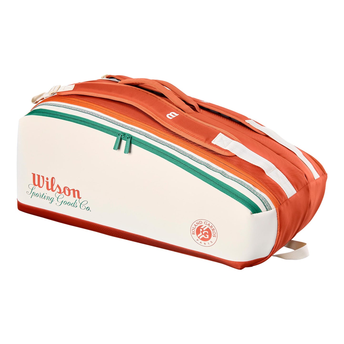 Wilson Tour Team Roland Garros Taška na raketu 9ks - krémová