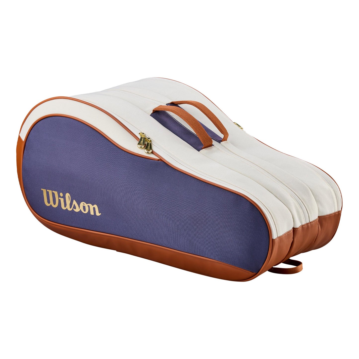 Wilson Tour Heritage V2 Taška na raketu 12ks - krémová