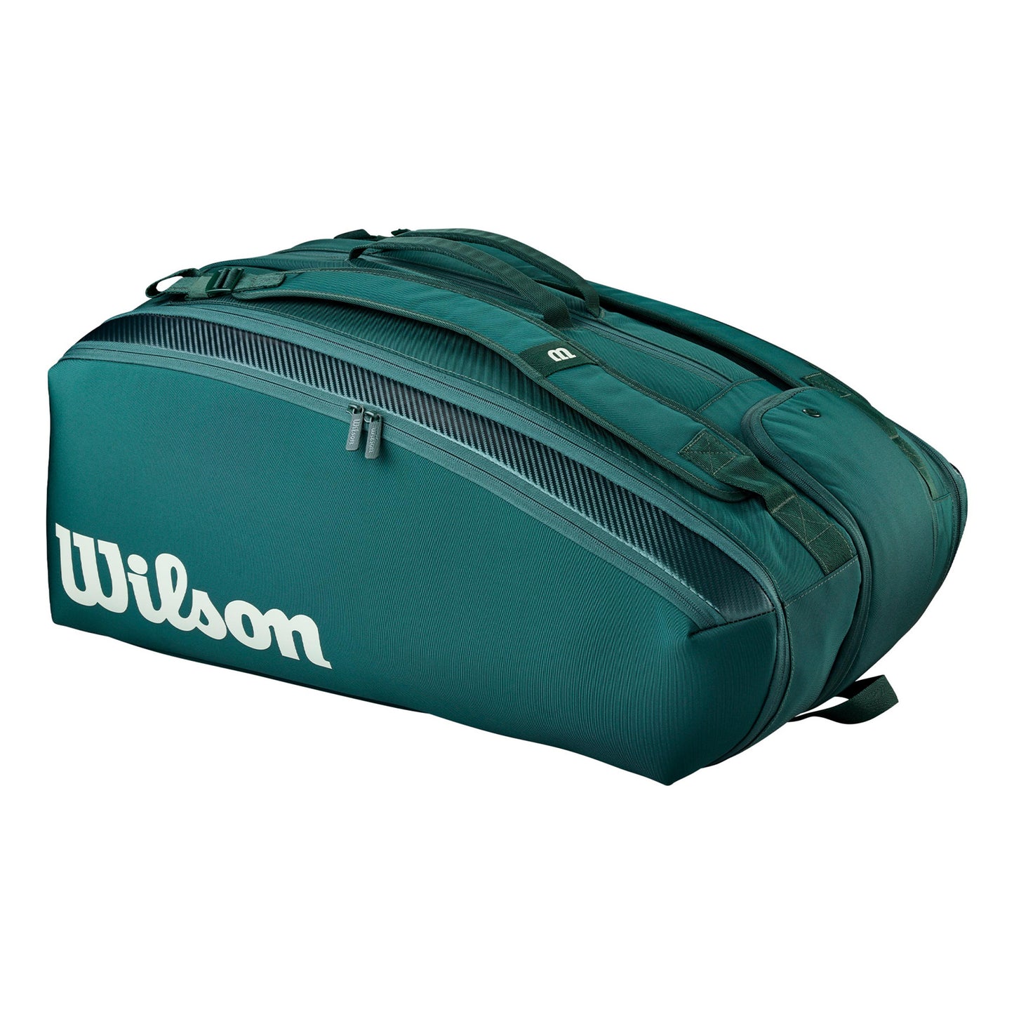 Wilson Blade V10 Taška na raketu 15ks - petrolejová