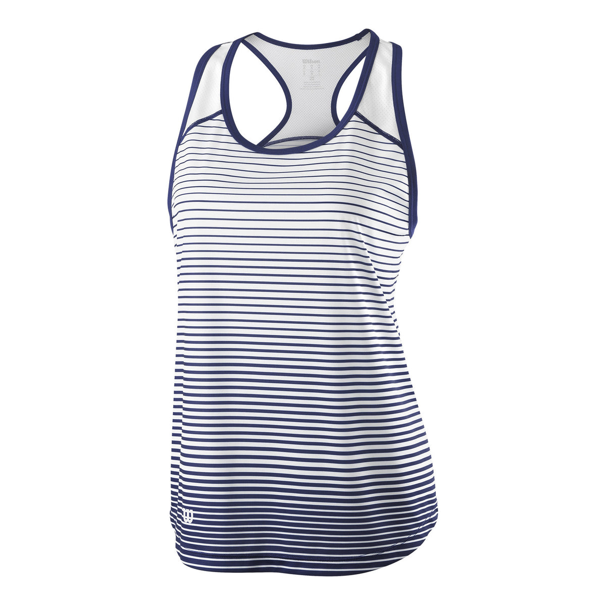 Wilson Striped Sportovní tílko Dámy - tmavě modrá, bílá
