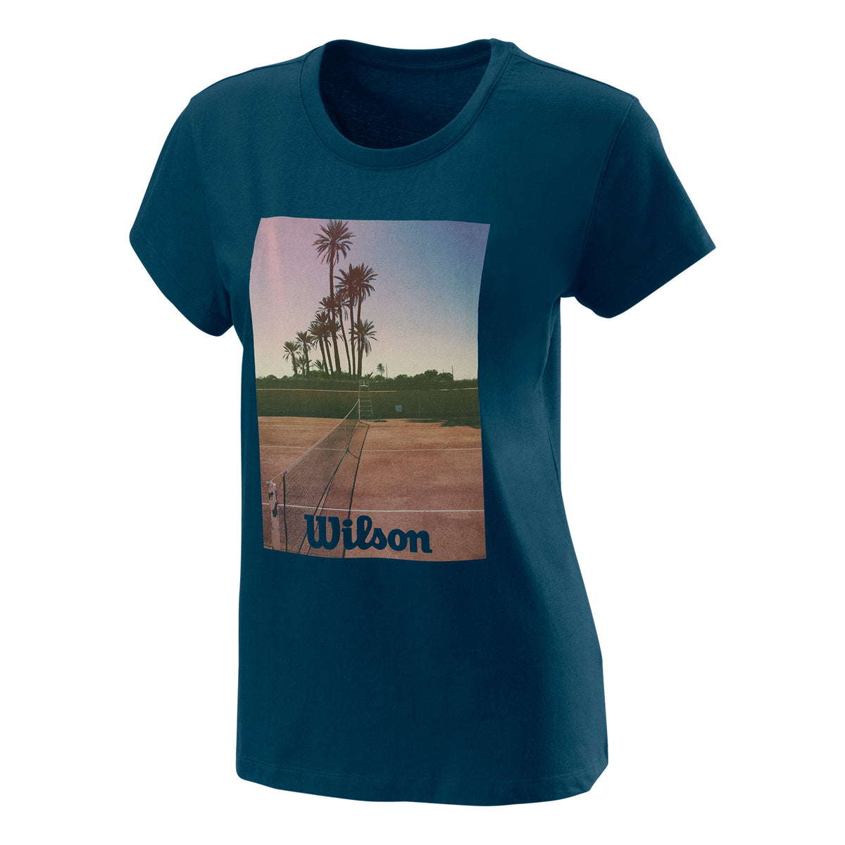 Wilson Scenic Tech Tričko Dámy - tmavě modrá, vícebarevné