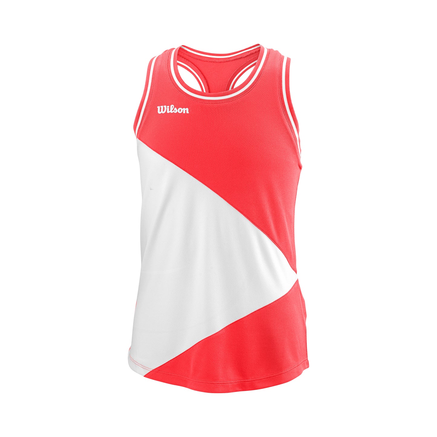Wilson Team II Sportovní tílko Dívky - korálová, bílá