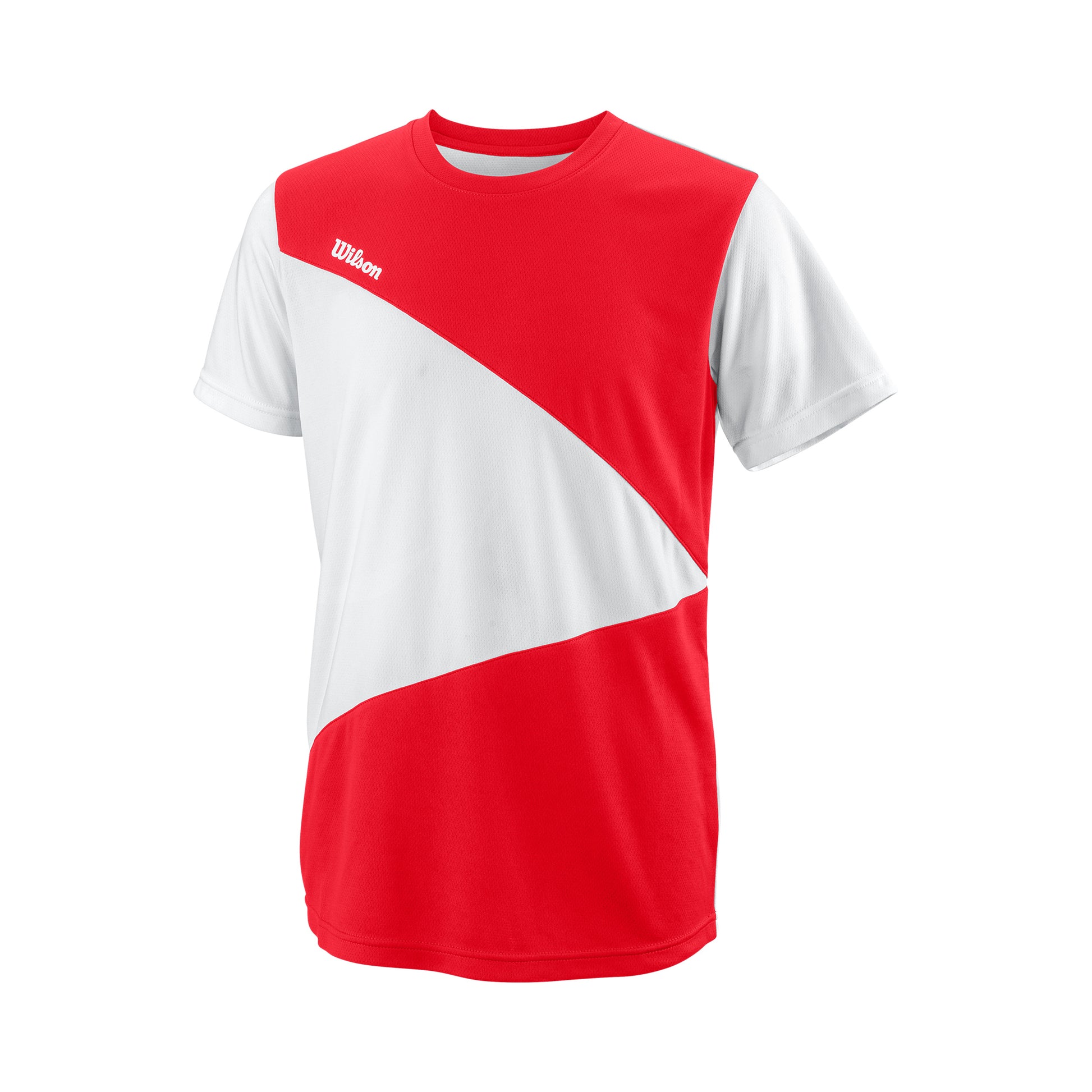 Wilson Team Tričko Chlapci-Červená,Bílá
