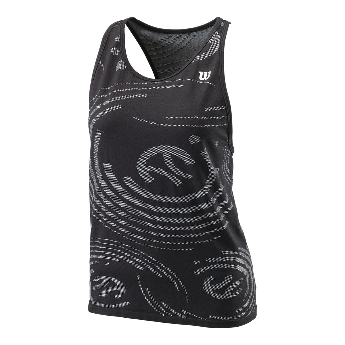 Wilson Power Seamless Sportovní tílko Dámy - černá, šedá