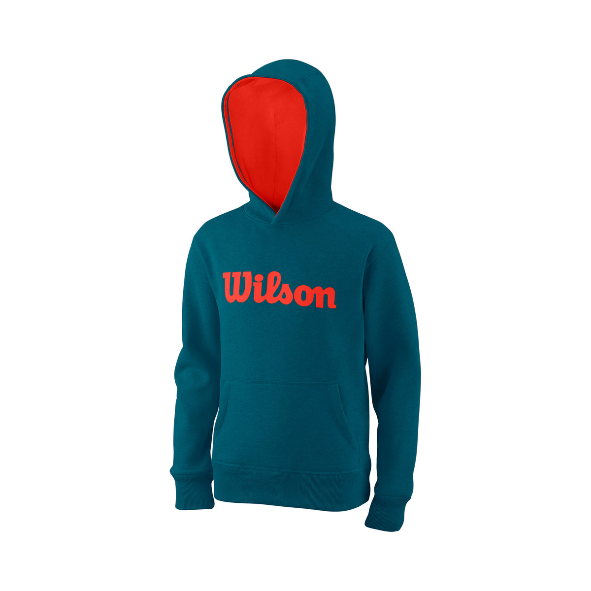 Wilson Script Hoody Děti - modrá, oranžová
