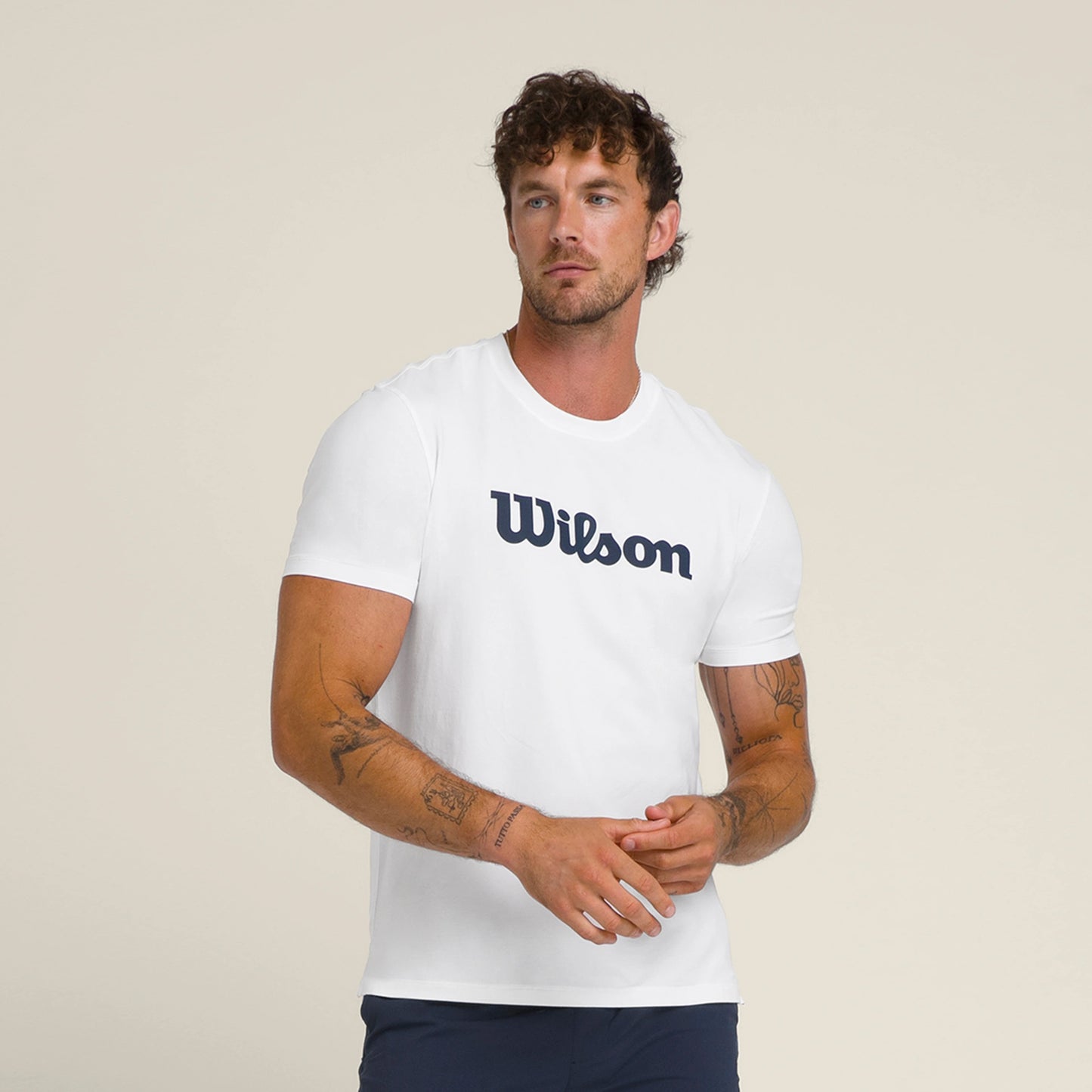 Wilson Easy Street Tričko Muži-Bílá