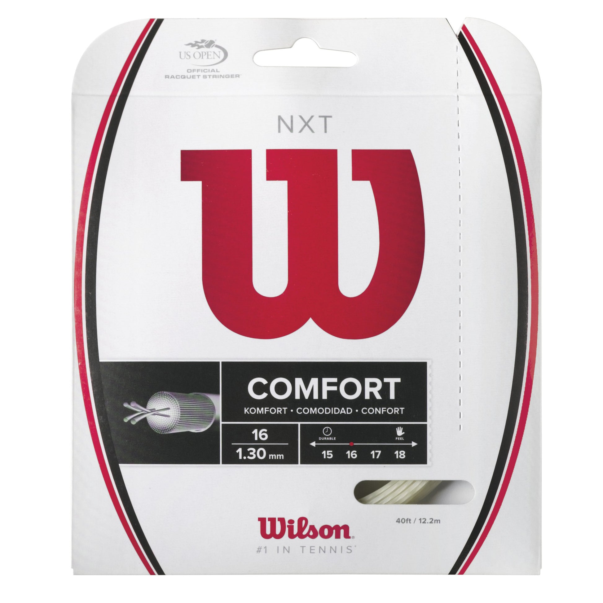 Wilson NXT Výpletová Sada 12,2m-Přírodní Barvy