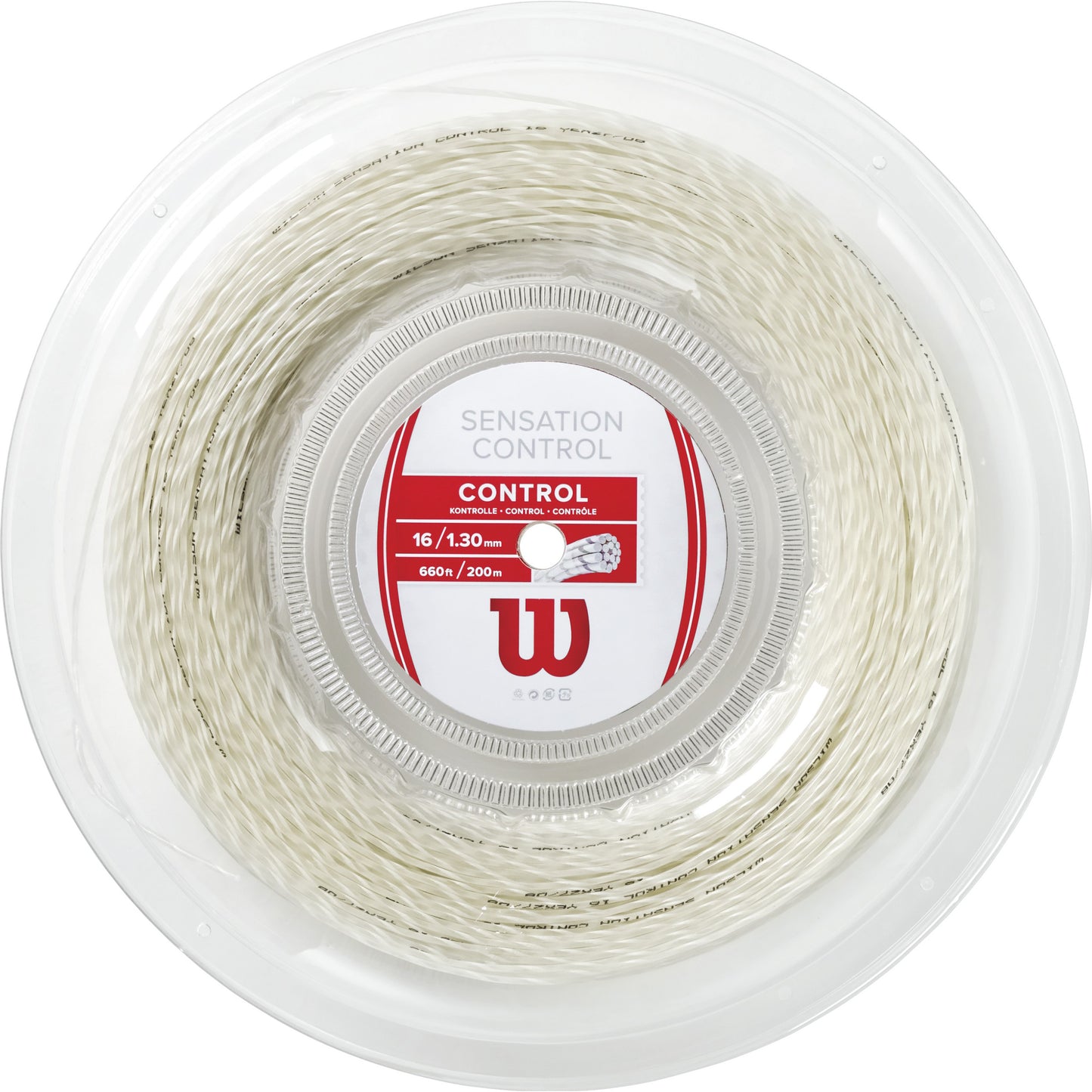 Wilson Sensation Control Výplet-Role 200m-Přírodní Barvy