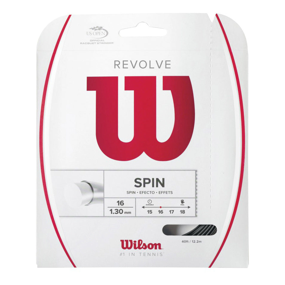 Wilson Revolve Výpletová Sada 12,2m-Černá