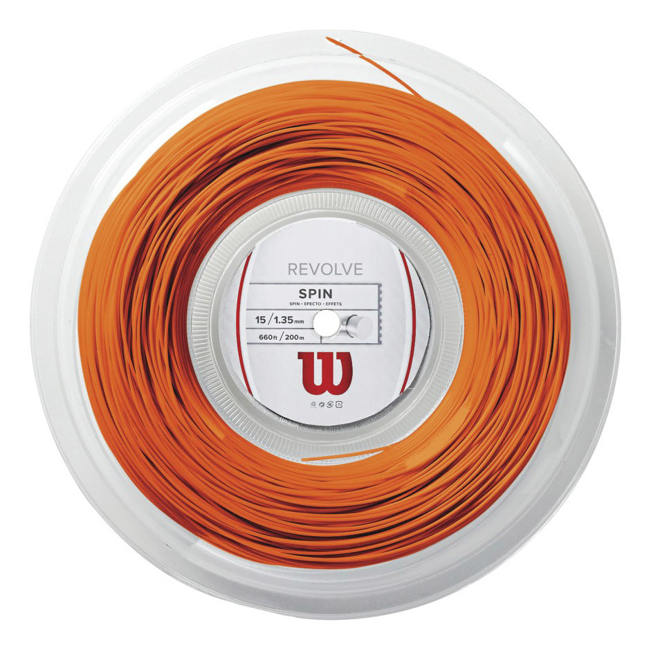 Wilson Revolve Výplet-Role 200m-Oranžová