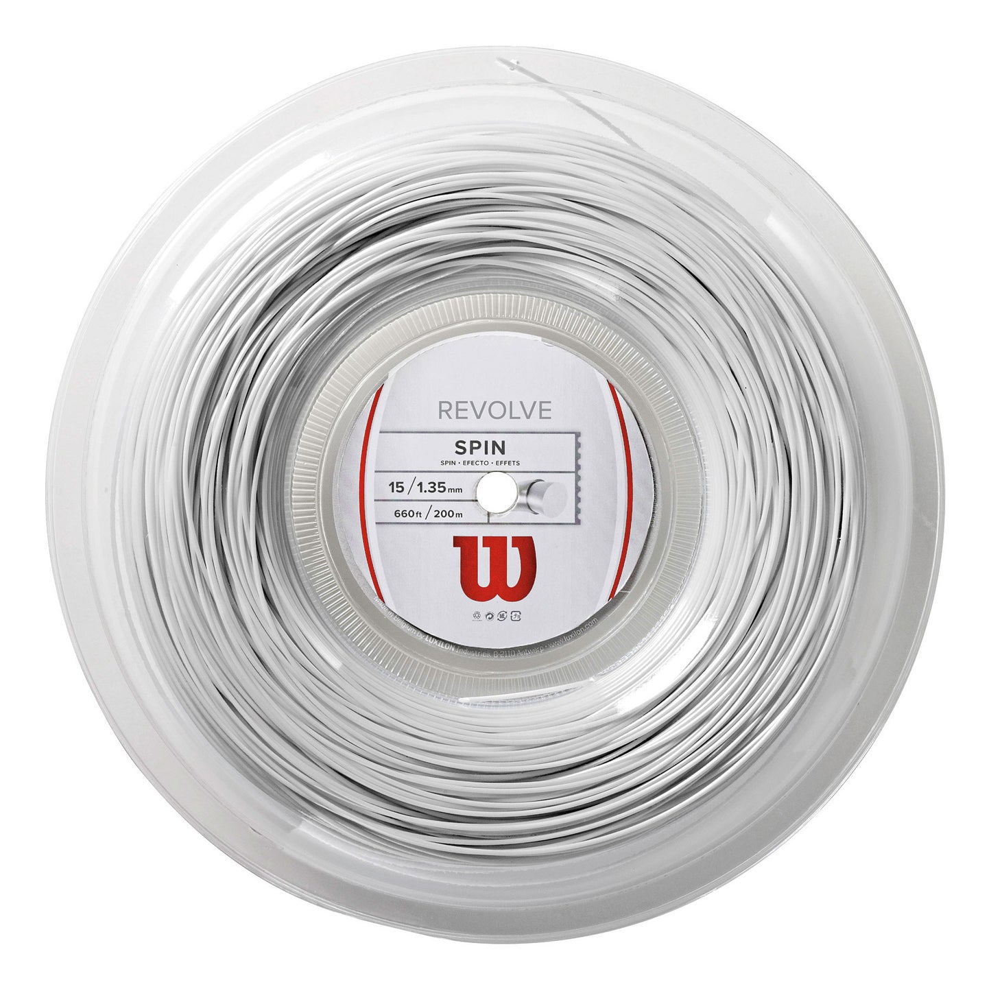Wilson Revolve Výplet-Role 200m-Bílá