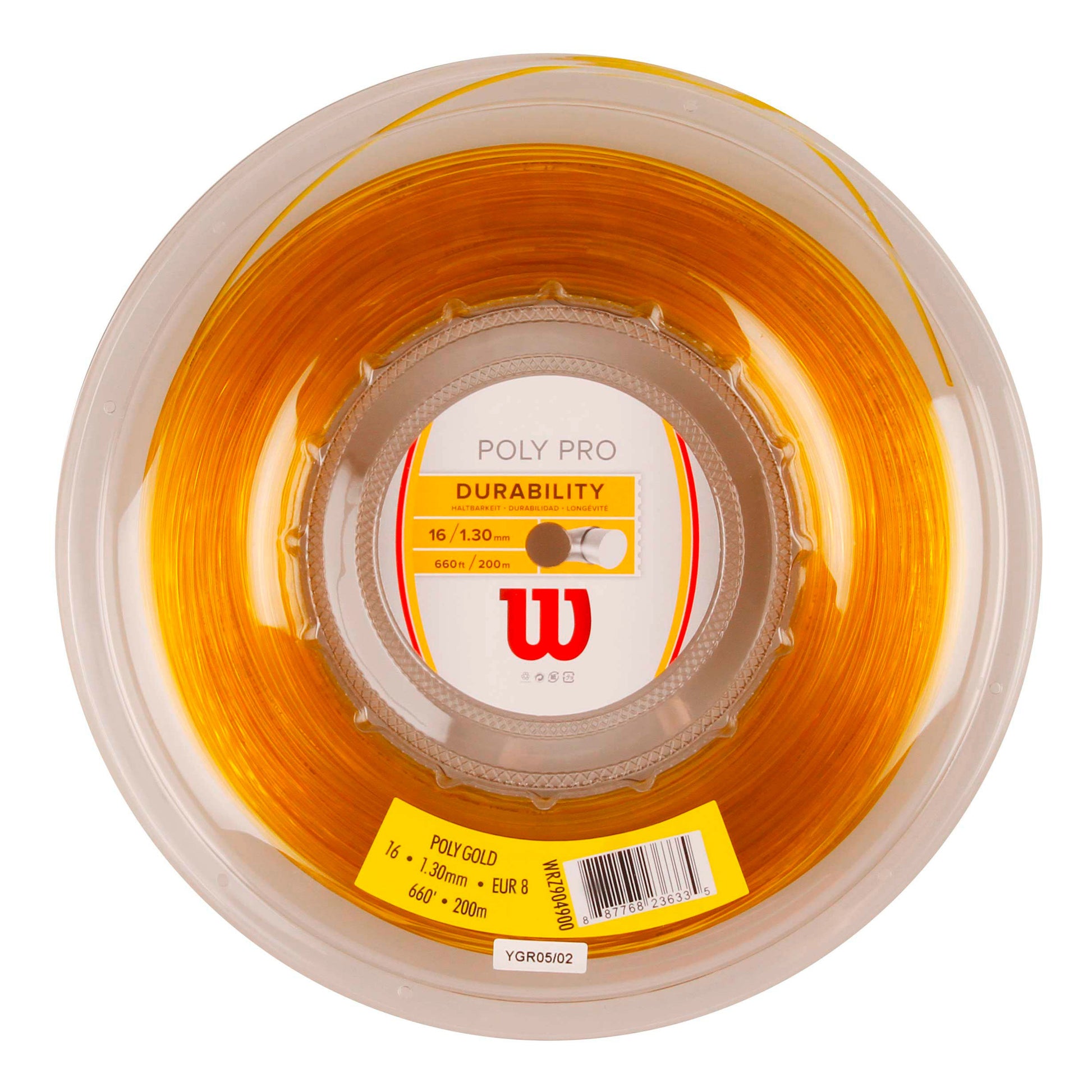 Wilson Poly Výplet-Role 200m-Zlatá